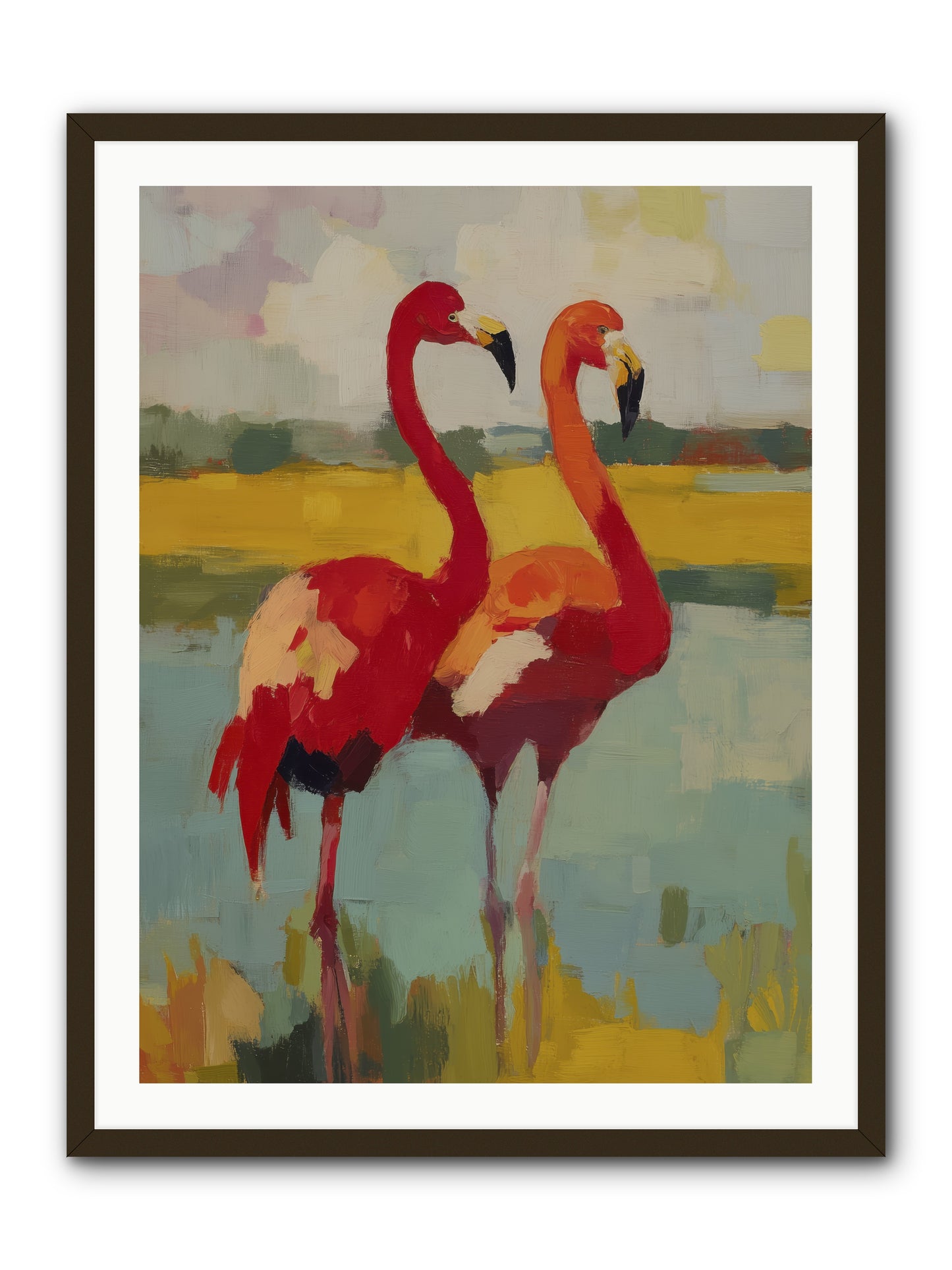 Ruby Dreams  -- Framed Print - Black 30x40