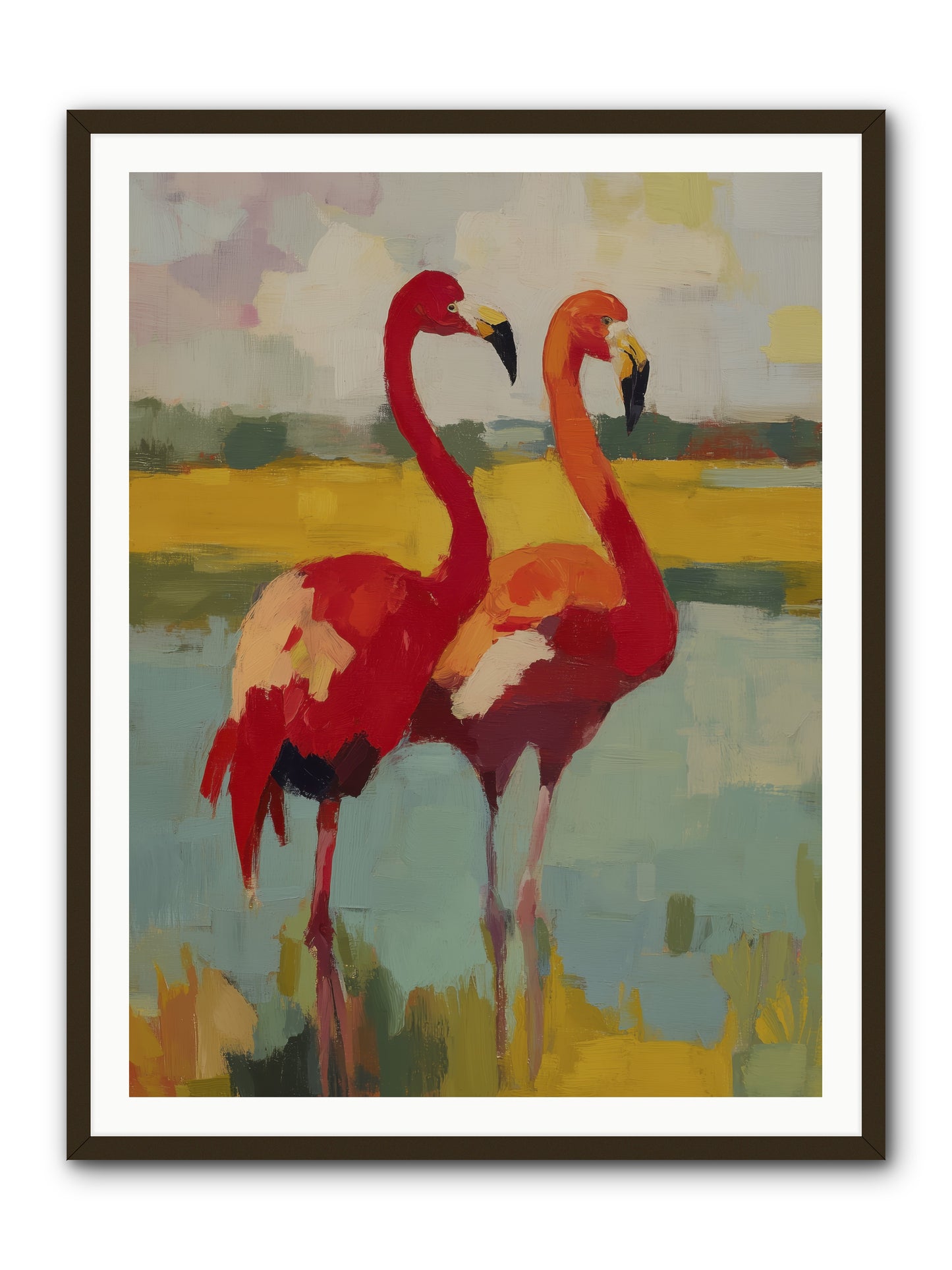 Ruby Dreams  -- Framed Print - Black 36x48