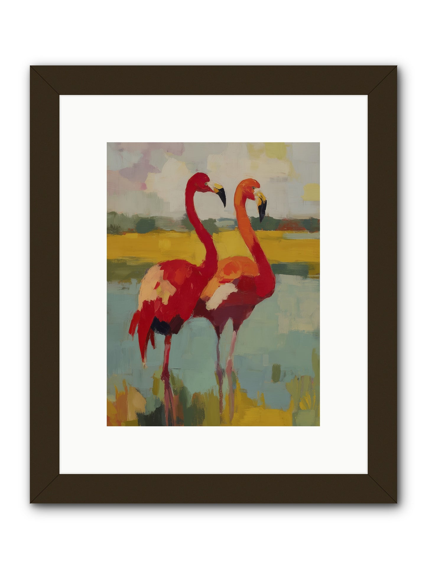 Ruby Dreams  -- Framed Print - Black 9x12