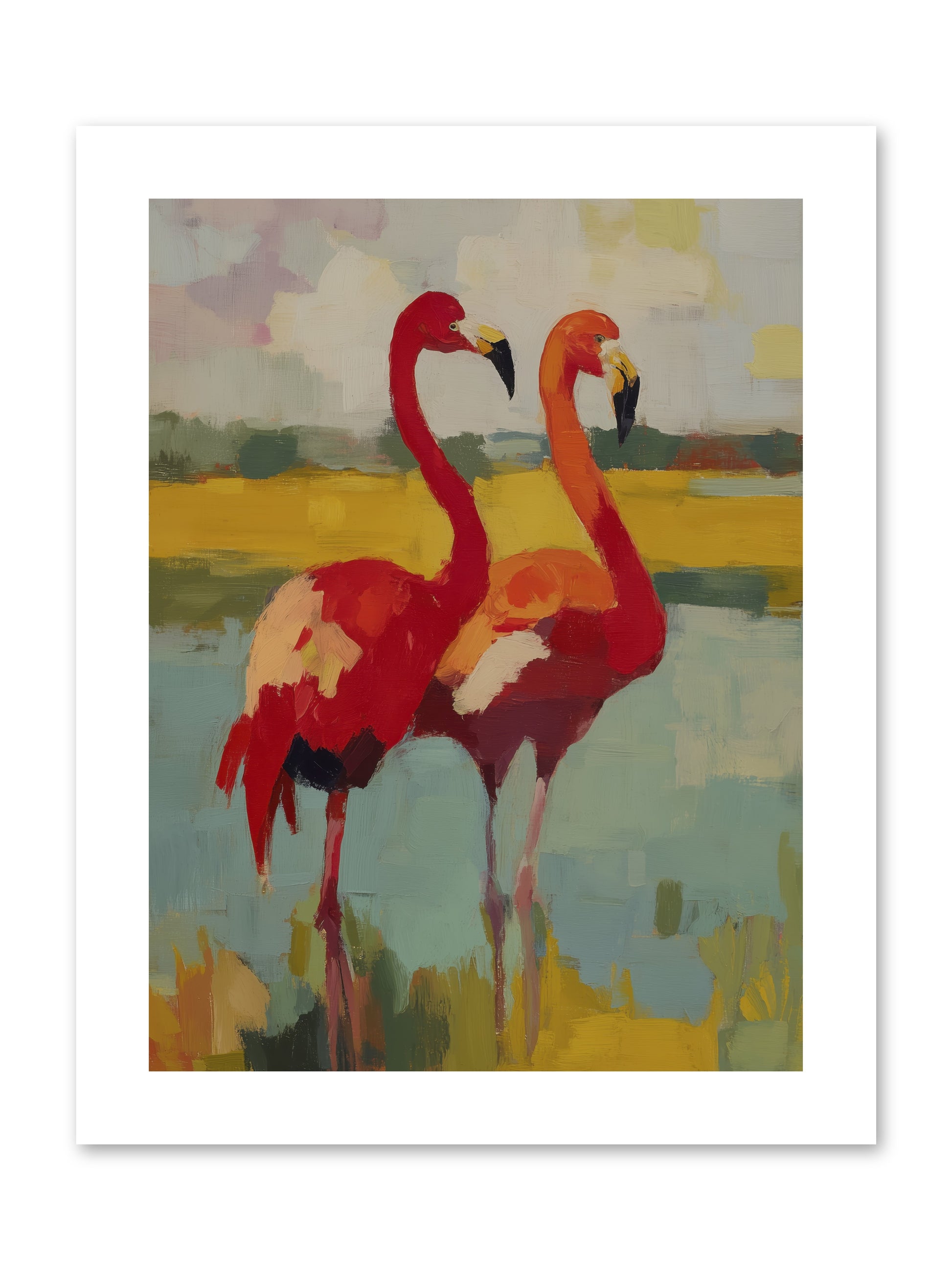 Ruby Dreams  -- Paper Print 9x12
