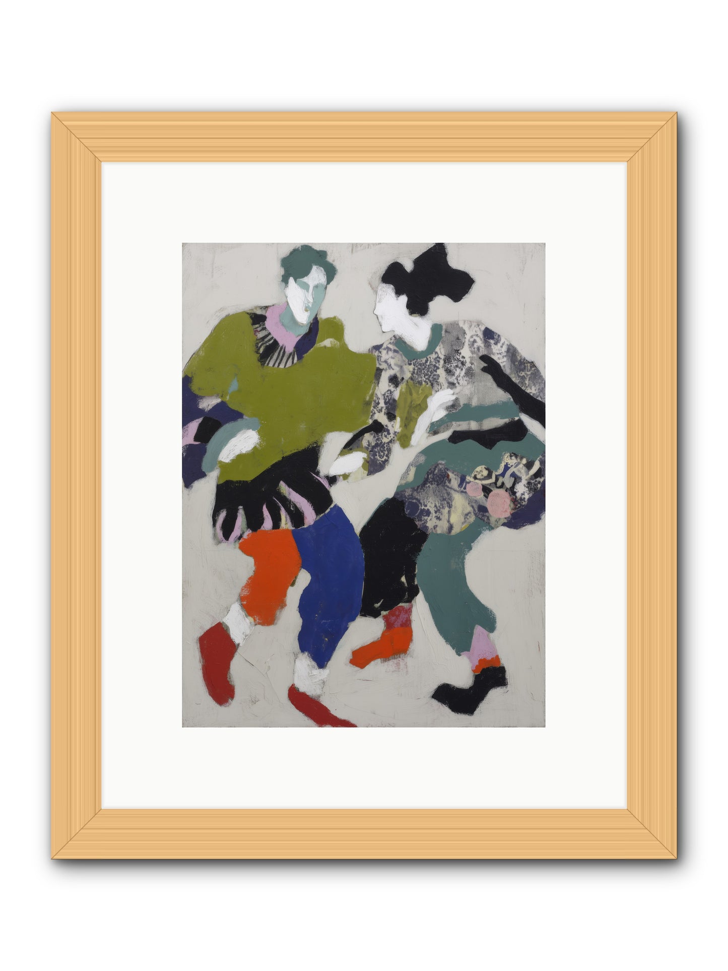 Ruby Slippers -- Framed Print - Natural 9x12