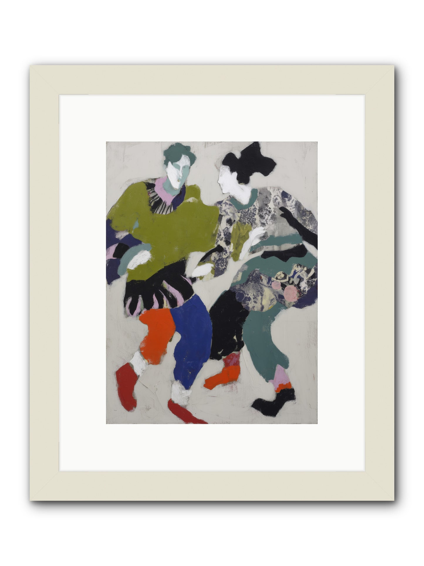 Ruby Slippers -- Framed Print - White 9x12