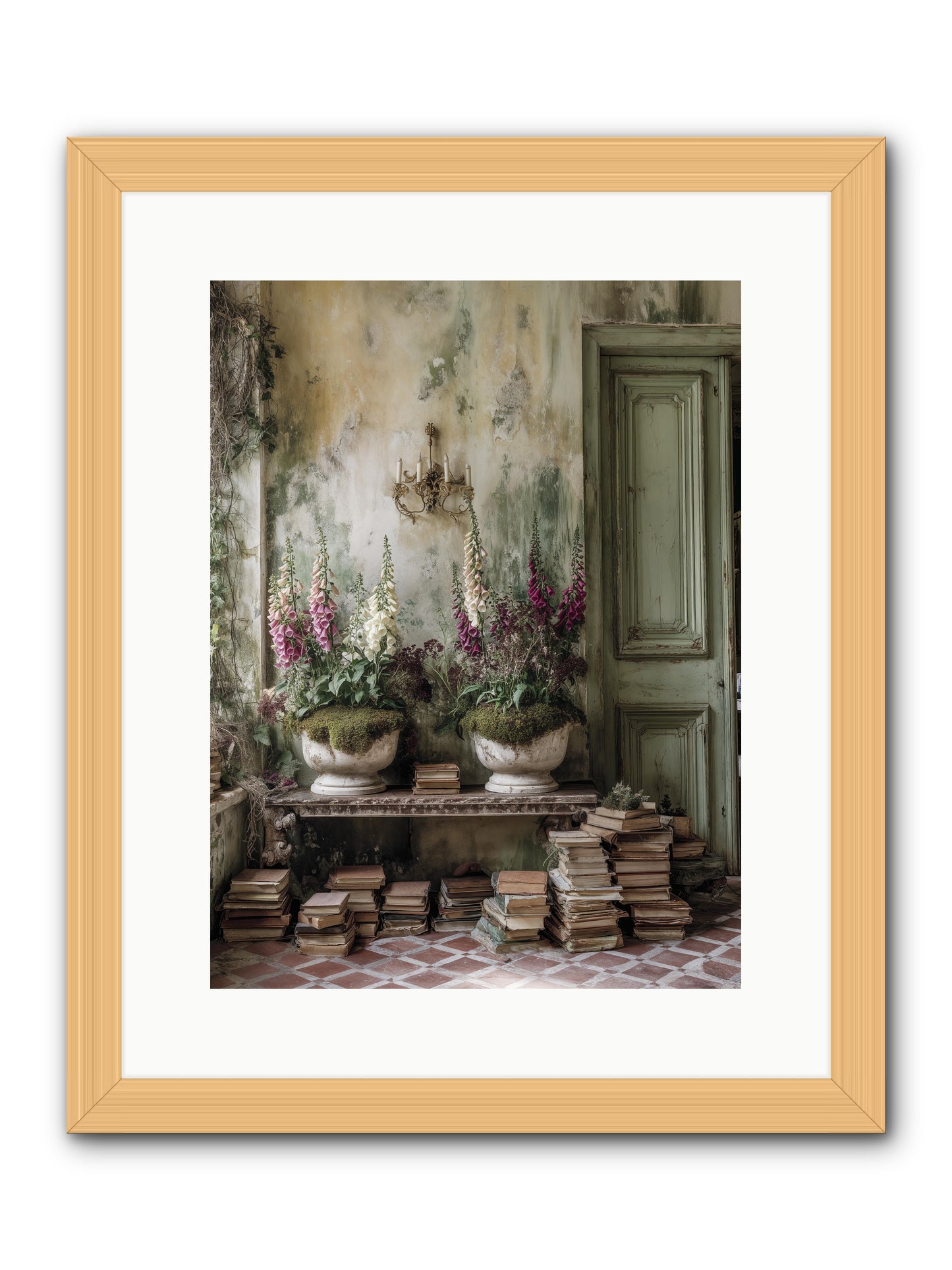 Rudyard -- Framed Print - Natural 12x16