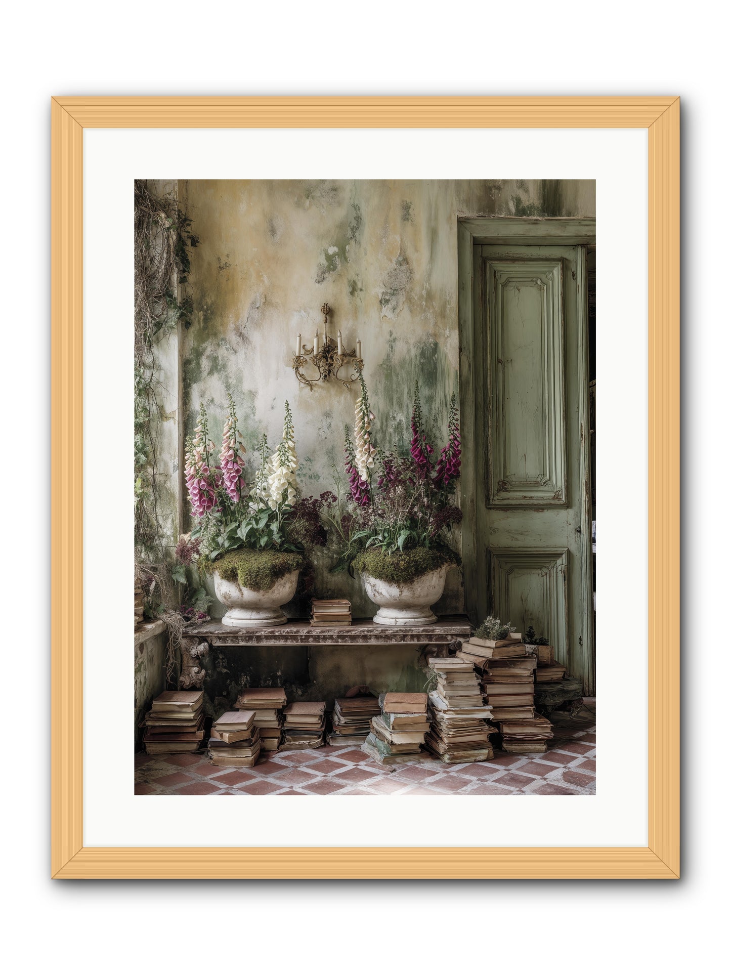 Rudyard -- Framed Print - Natural 18x24