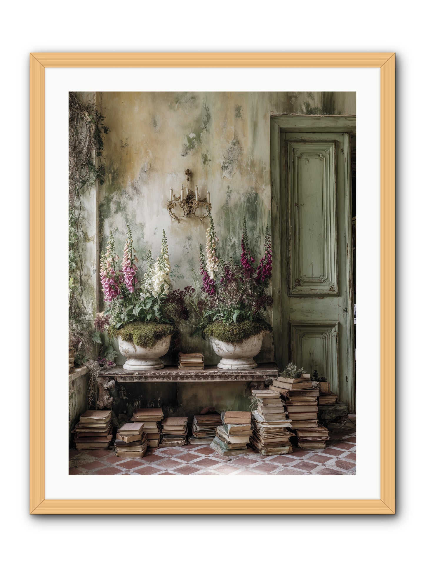 Rudyard -- Framed Print - Natural 24x32