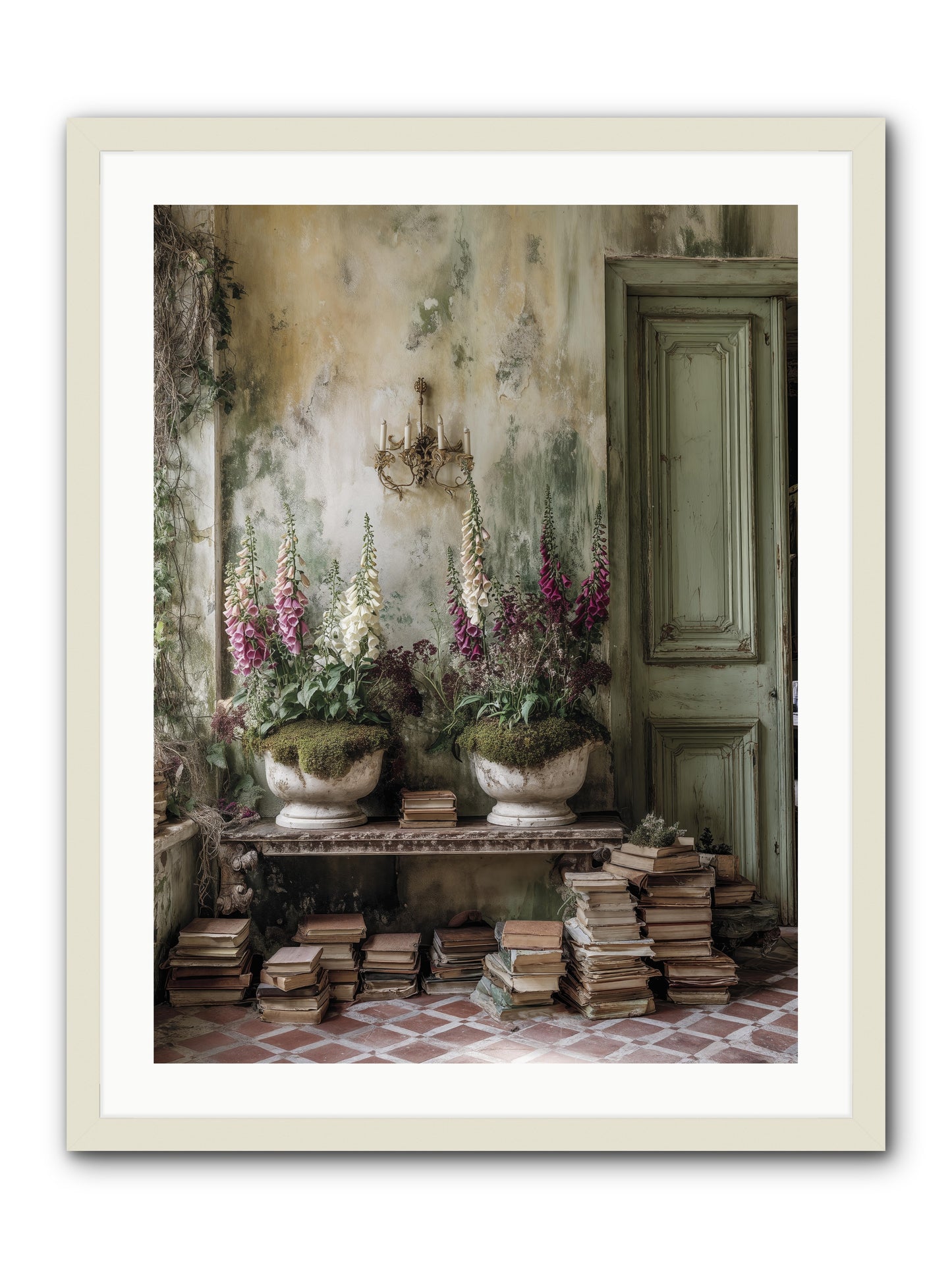 Rudyard -- Framed Print - White 24x32
