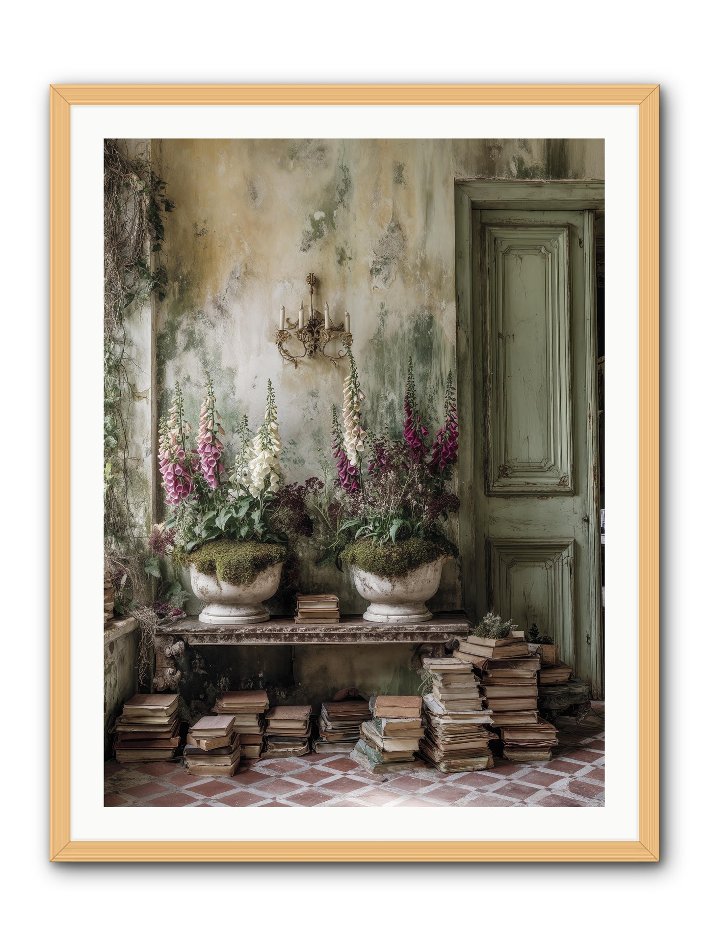 Rudyard -- Framed Print - Natural 30x40
