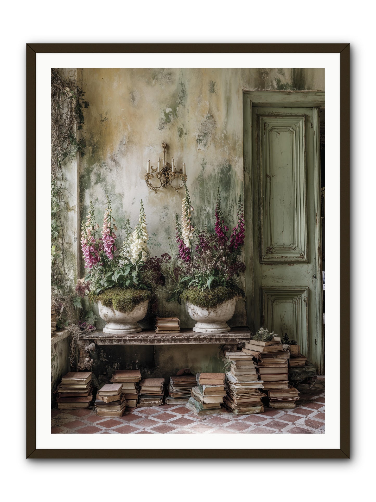 Rudyard -- Framed Print - Black 36x48