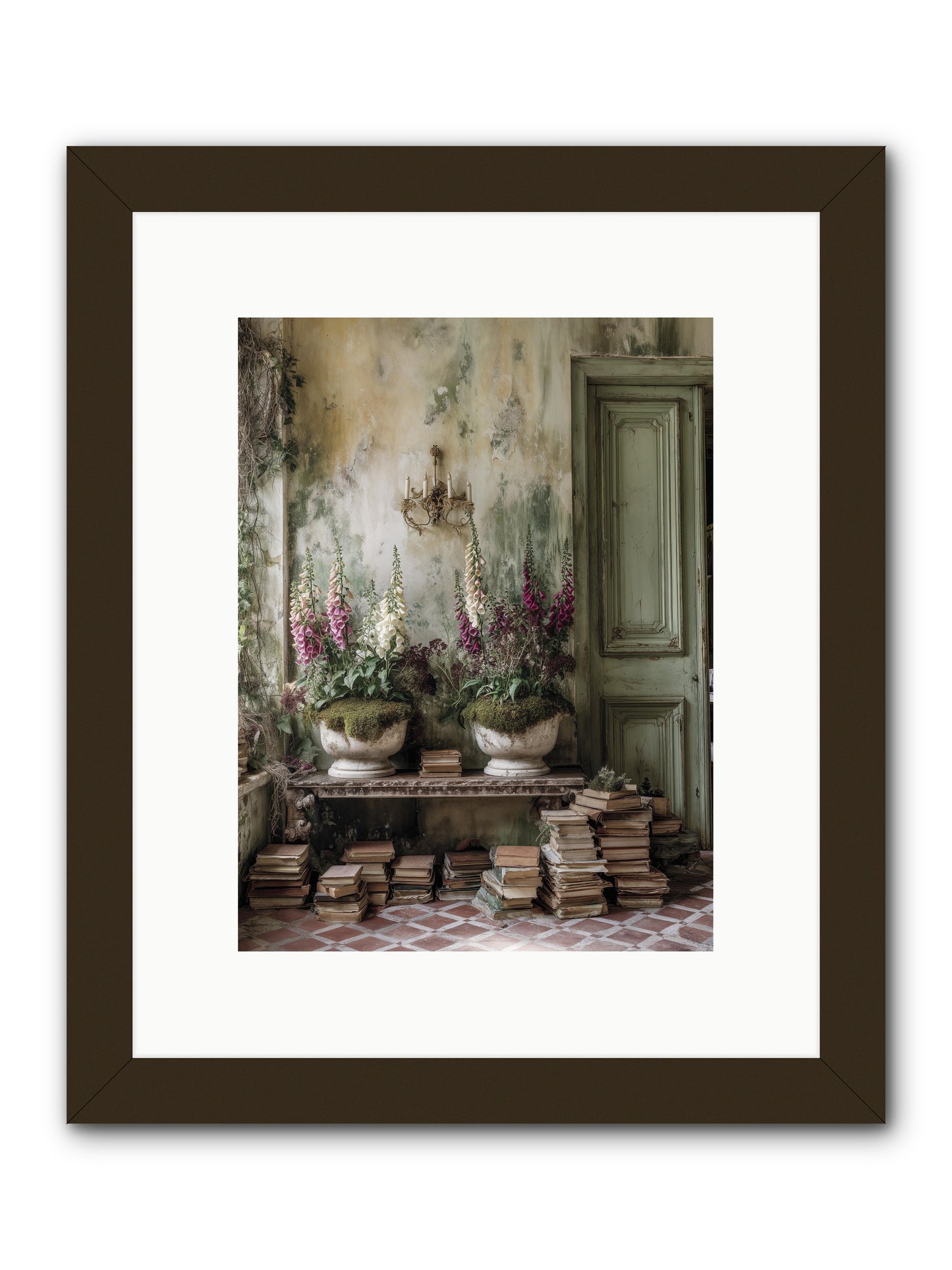 Rudyard -- Framed Print - Black 9x12