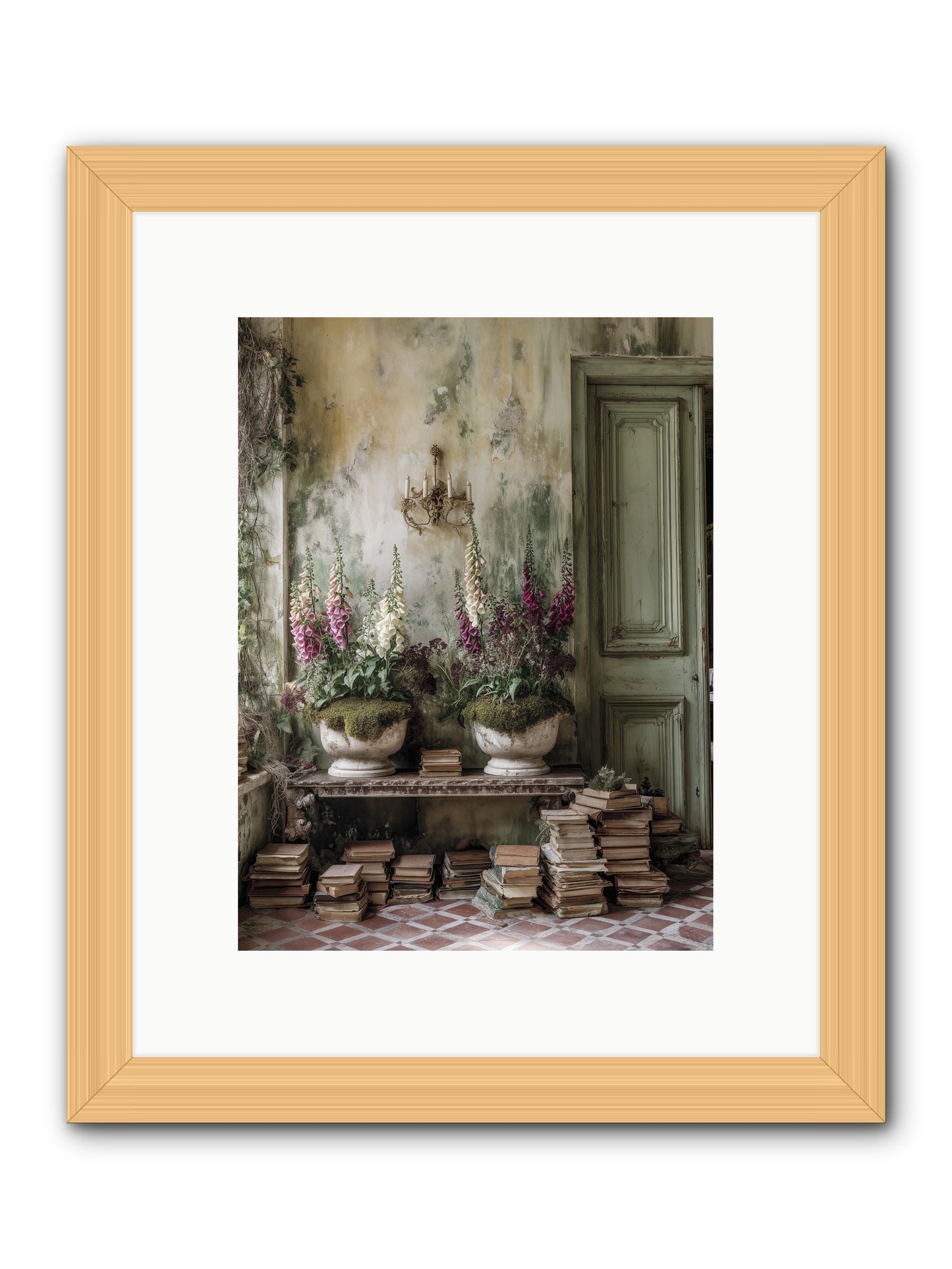 Rudyard -- Framed Print - Natural 9x12