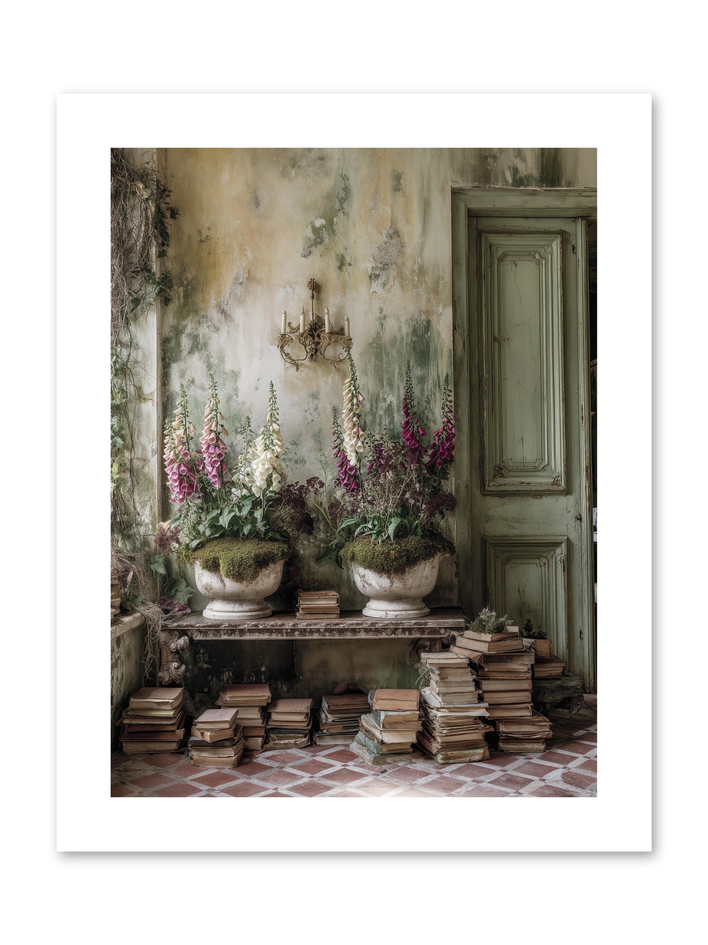 Rudyard -- Loose Canvas Print 9x12