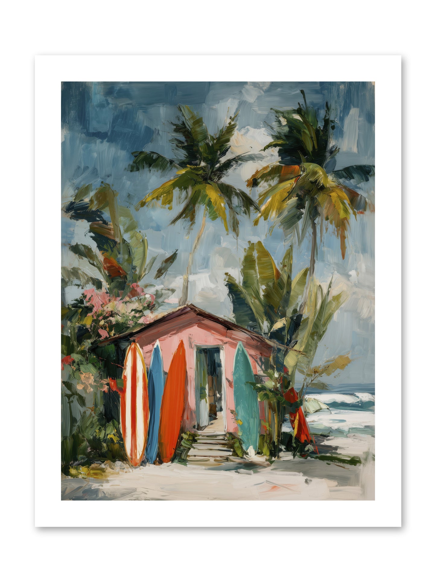 Rustic Refuge  -- Loose Canvas Print 12x16