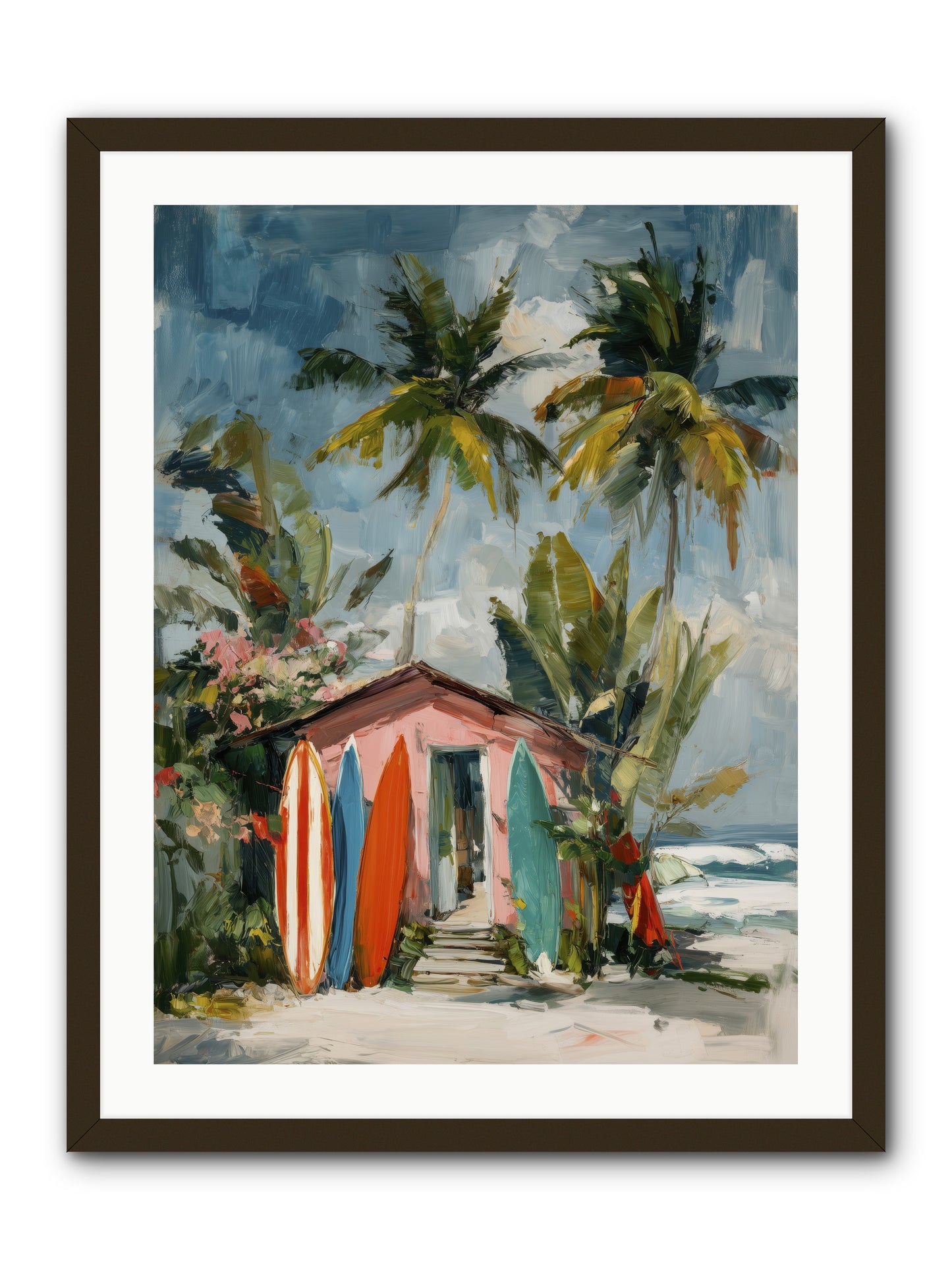 Rustic Refuge  -- Framed Print - Black 24x32