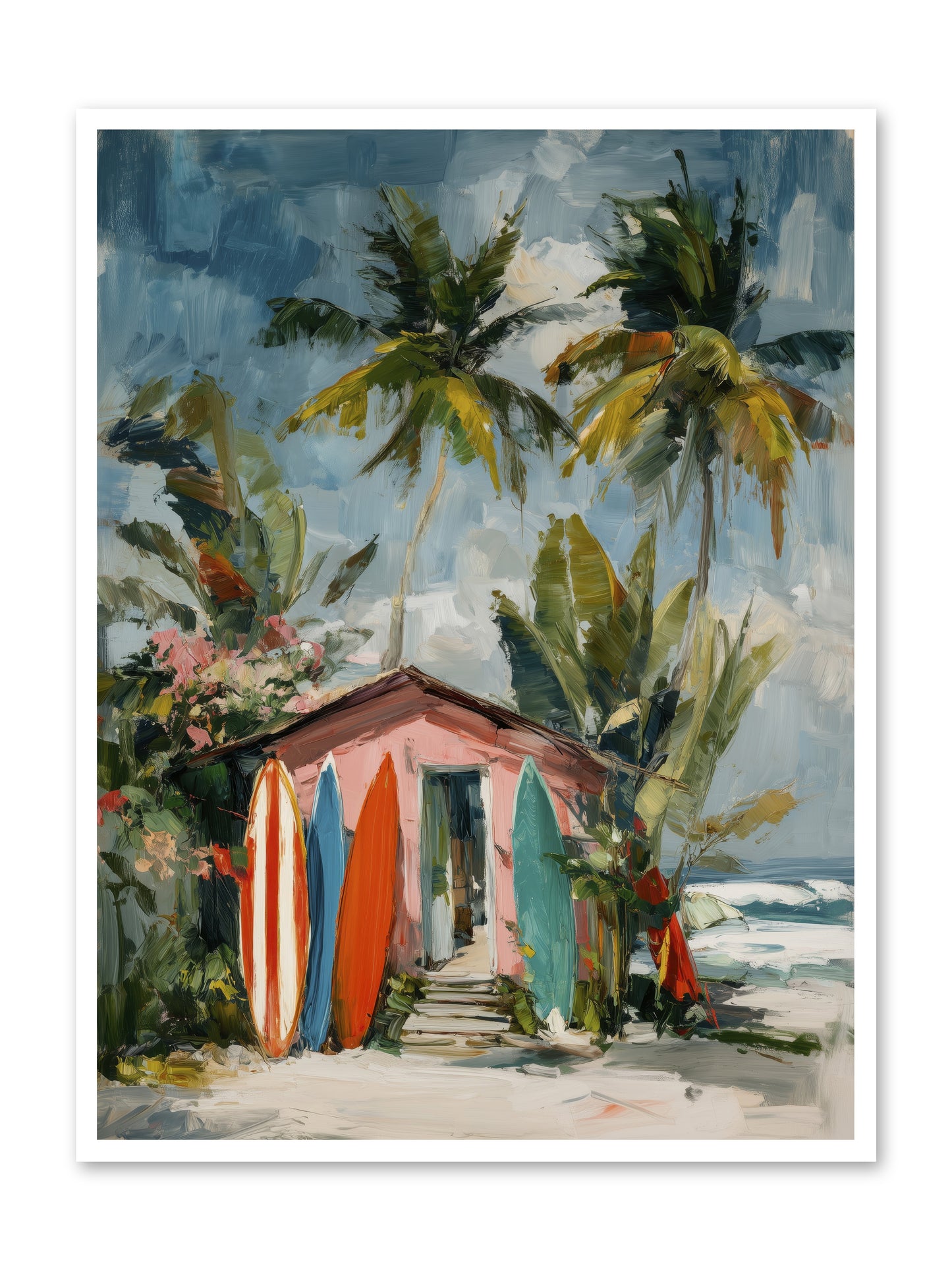 Rustic Refuge  -- Loose Canvas Print 36x48