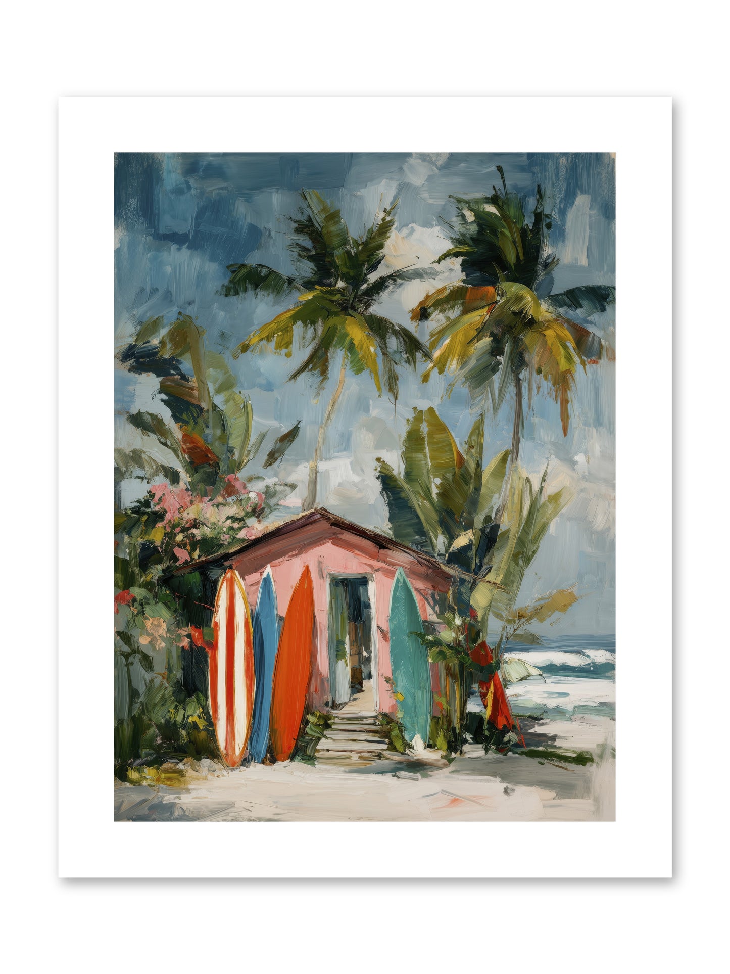 Rustic Refuge  -- Loose Canvas Print 9x12