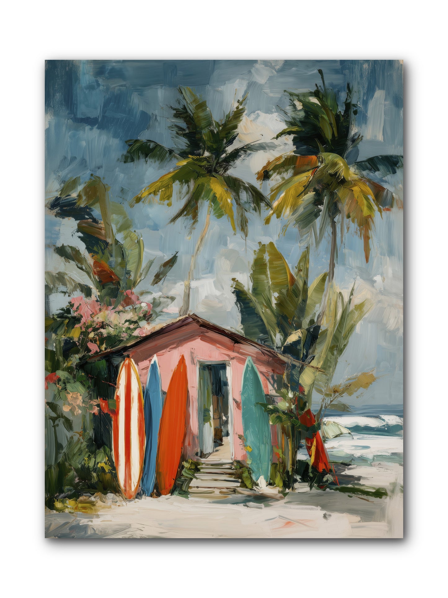 Rustic Refuge  -- Wrapped Canvas 9x12