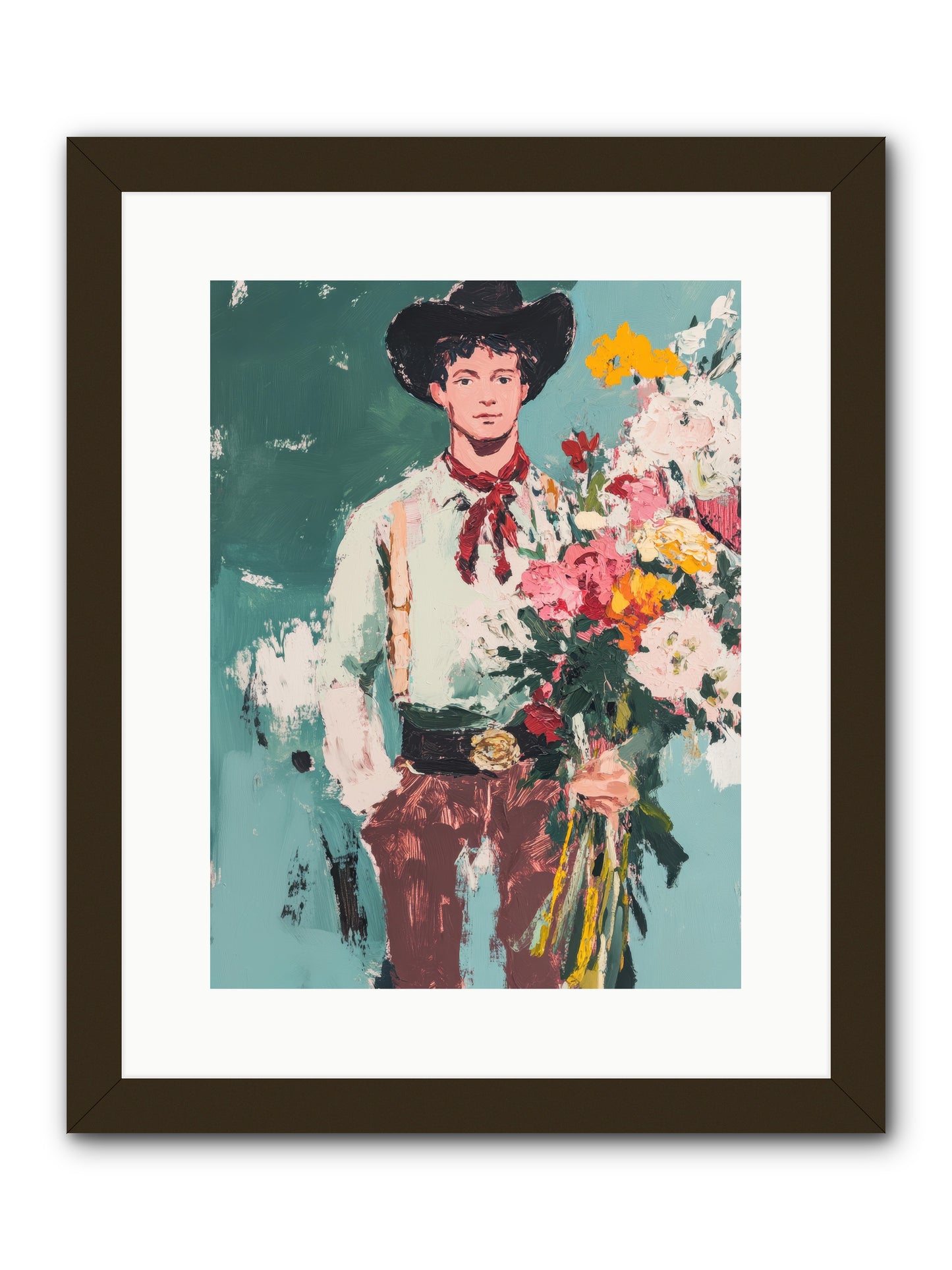 Rustic Renaissance -- Framed Print - Black 12x16