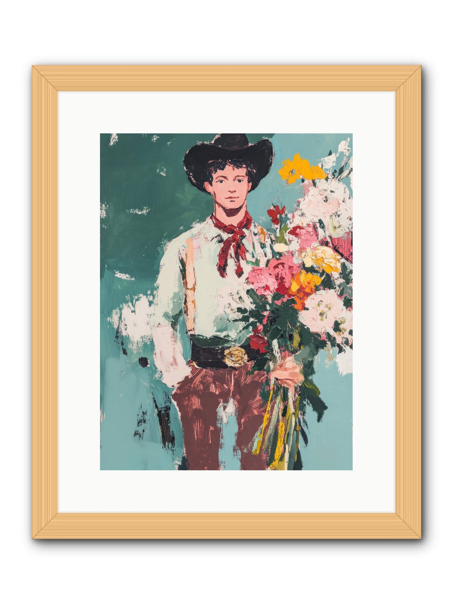 Rustic Renaissance -- Framed Print - Natural 12x16