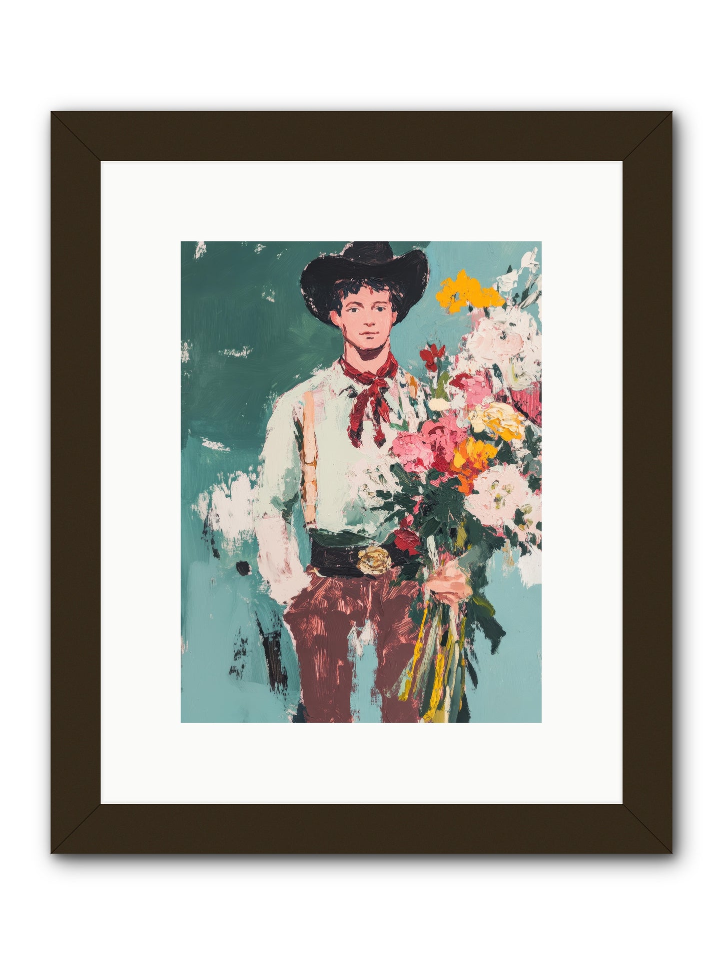 Rustic Renaissance -- Framed Print - Black 9x12