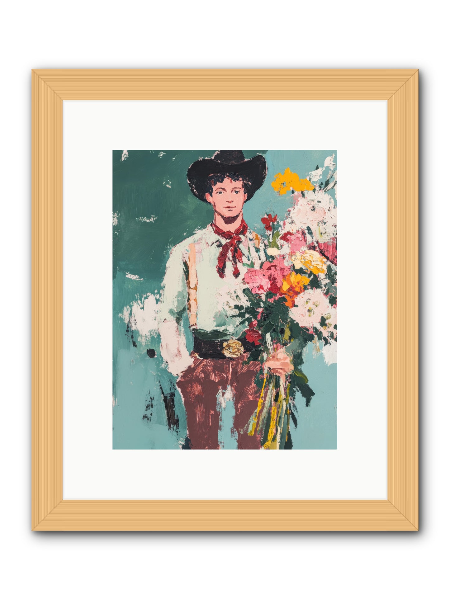 Rustic Renaissance -- Framed Print - Natural 9x12