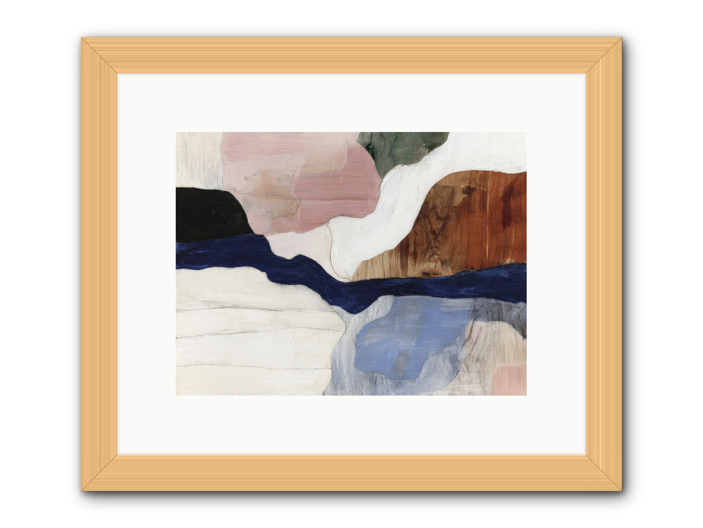 Sable Echo -- Framed Print - Natural 12x9