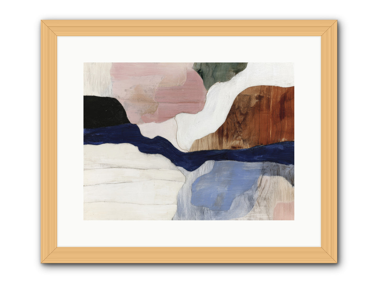 Sable Echo -- Framed Print - Natural 16x12