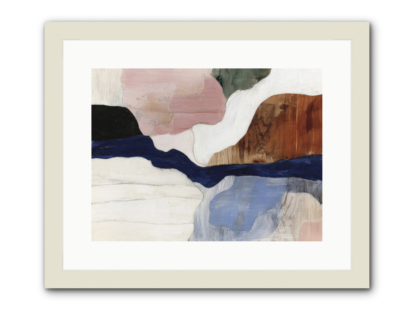 Sable Echo -- Framed Print - White 16x12