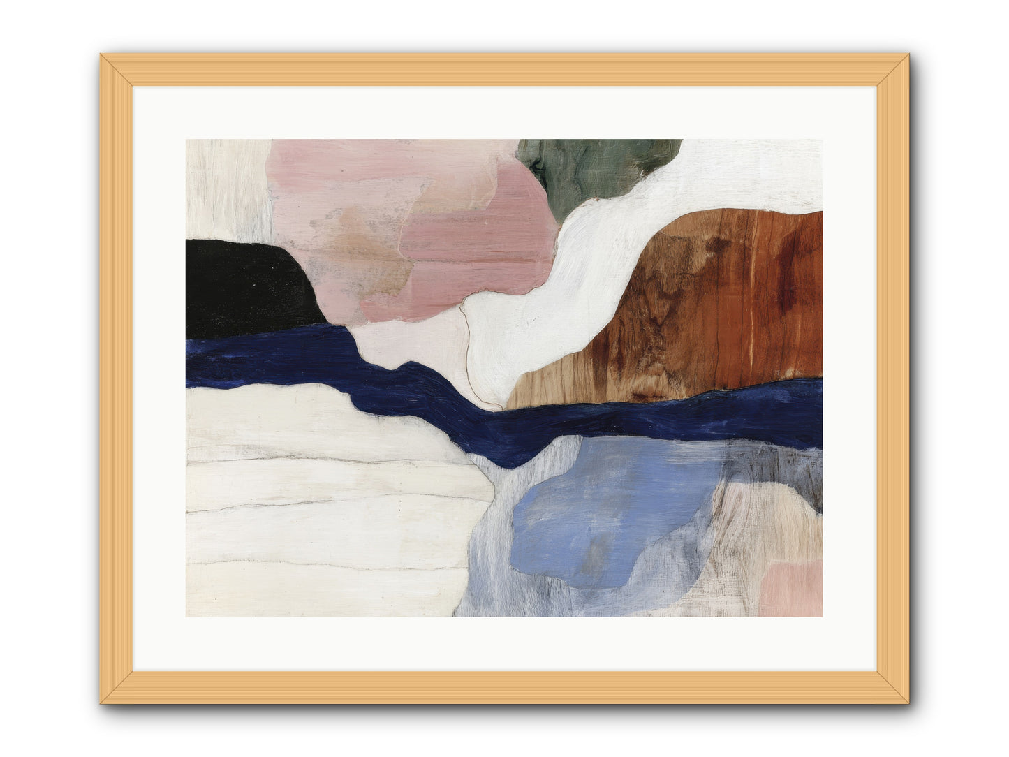 Sable Echo -- Framed Print - Natural 24x18