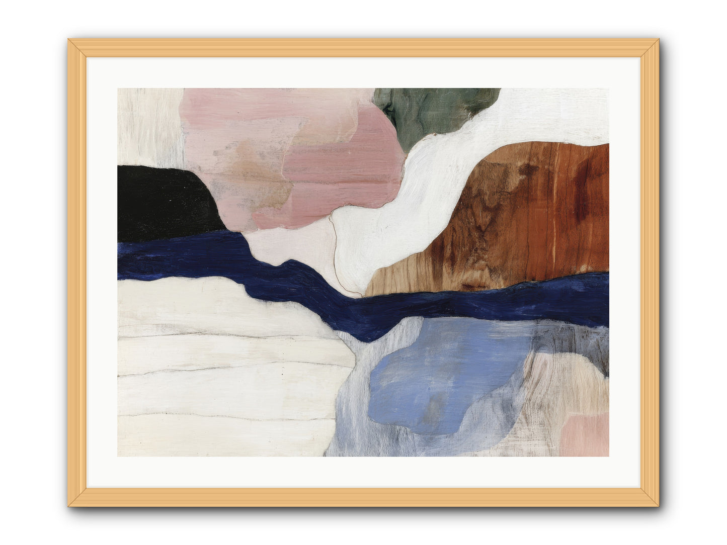 Sable Echo -- Framed Print - Natural 32x24