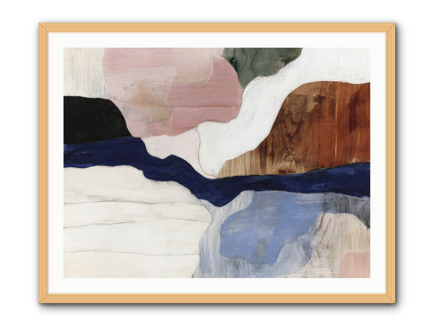 Sable Echo -- Framed Print - Natural 40x30