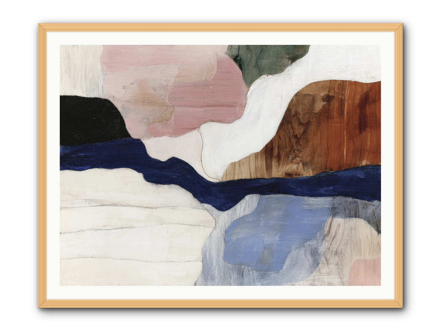 Sable Echo -- Framed Print - Natural 48x36