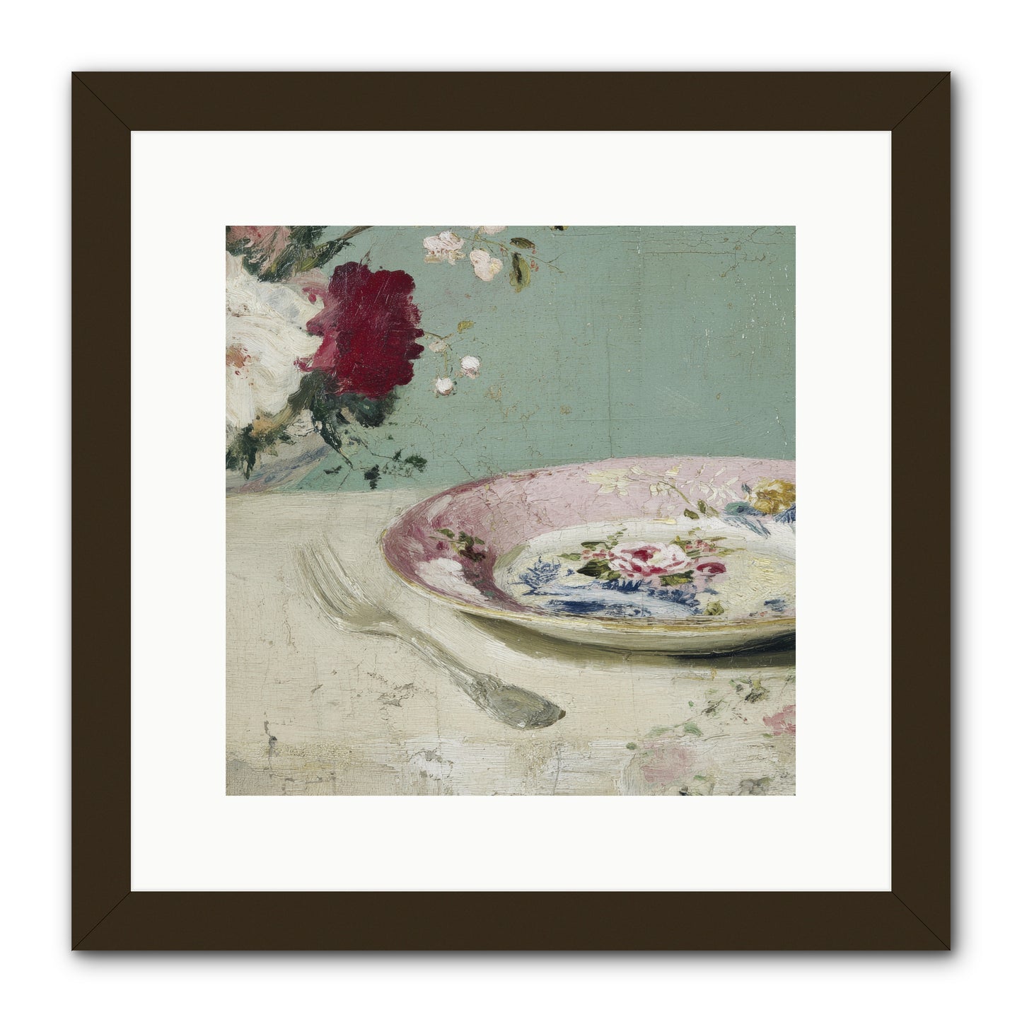Sable House Notebook -- Framed Print - Black 12x12