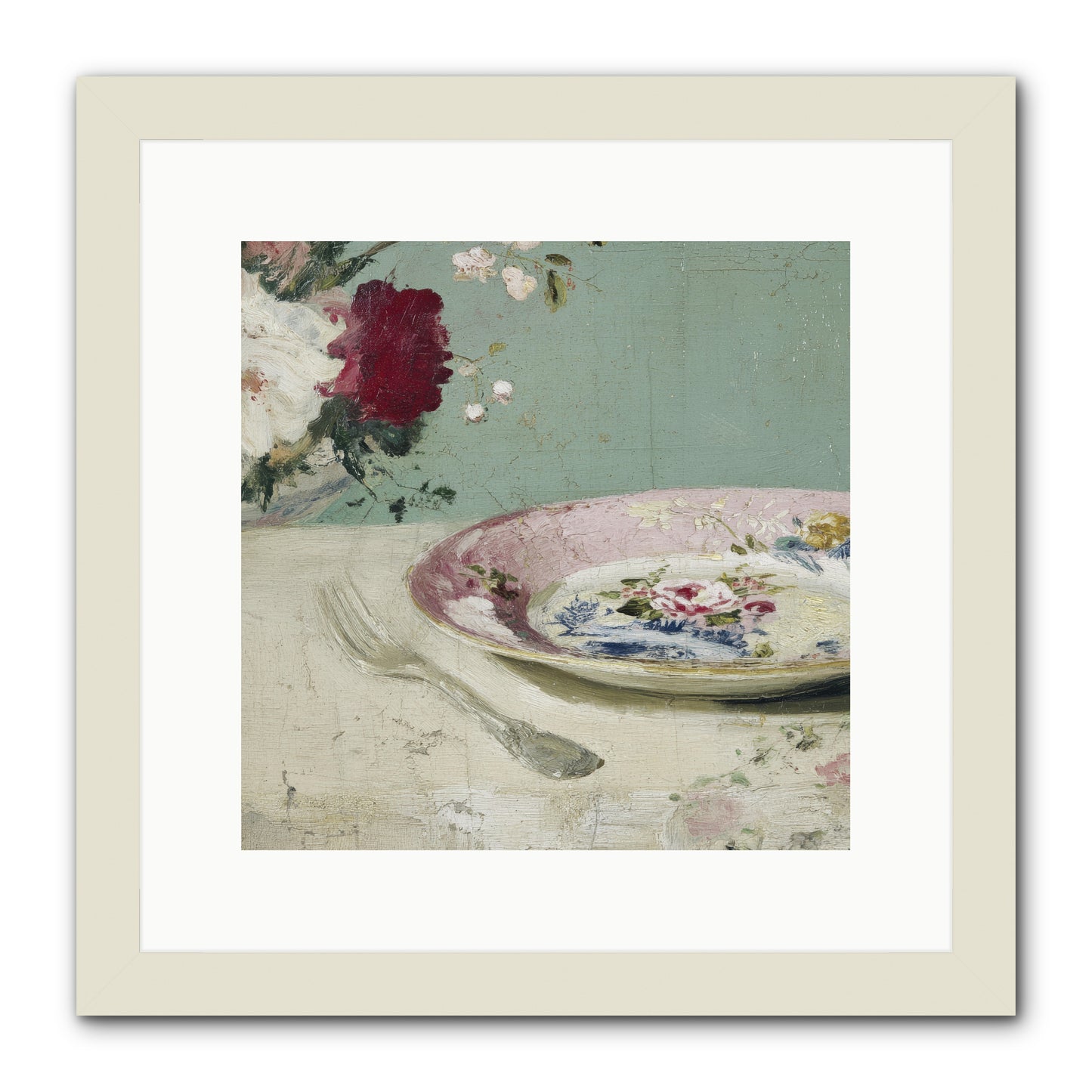 Sable House Notebook -- Framed Print - White 12x12