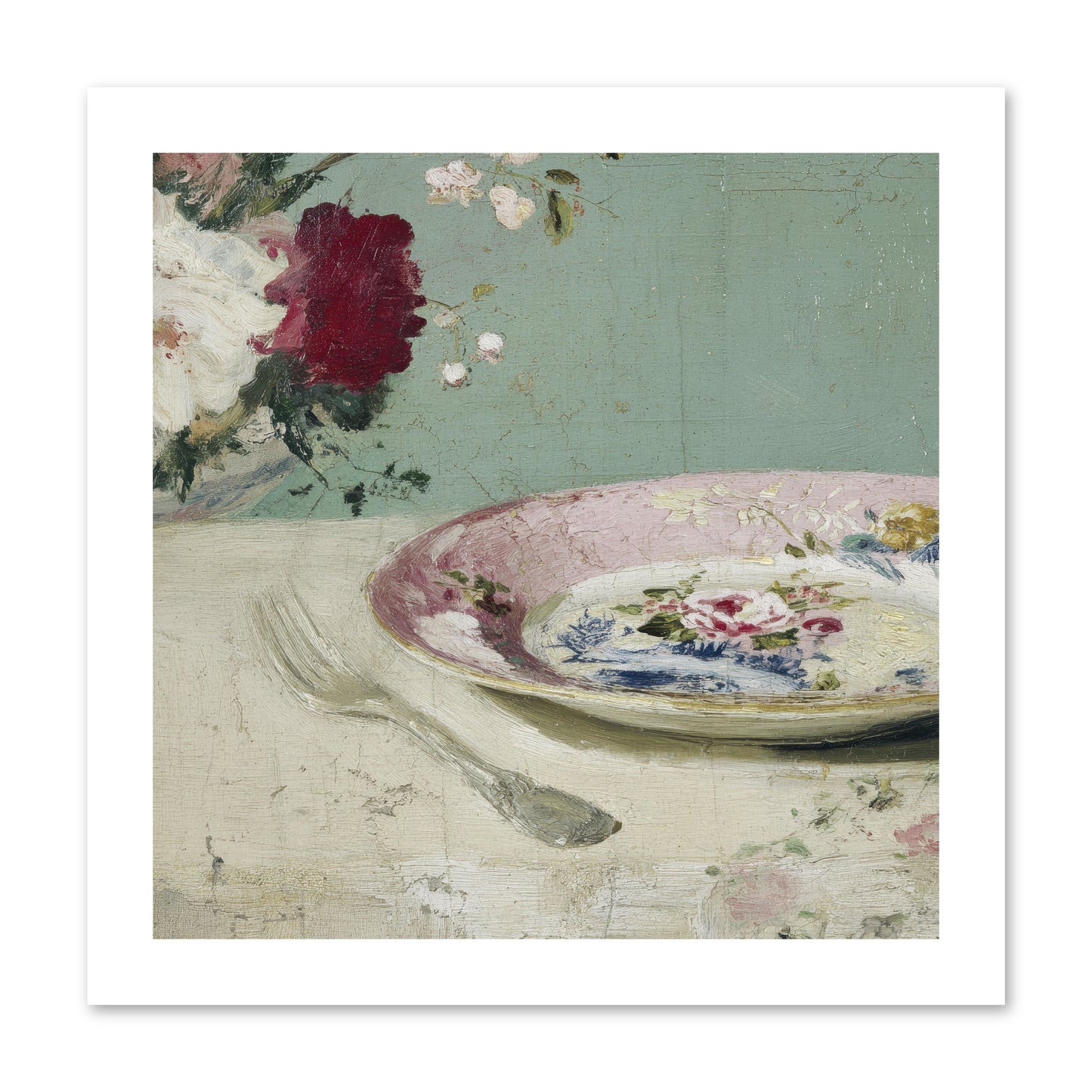 Sable House Notebook -- Loose Canvas Print 12x12