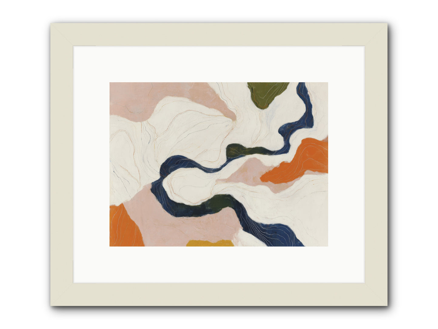Sablethorn Hollow -- Framed Print - White 12x9