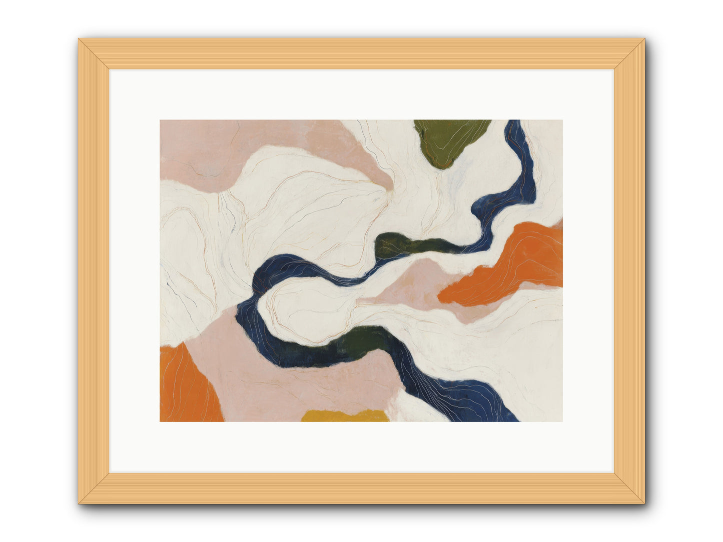 Sablethorn Hollow -- Framed Print - Natural 16x12