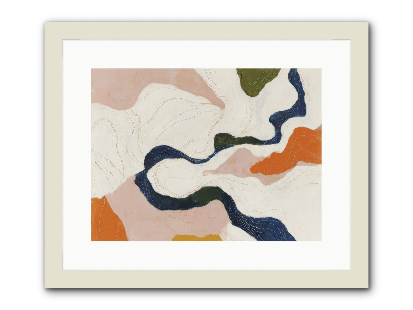 Sablethorn Hollow -- Framed Print - White 16x12