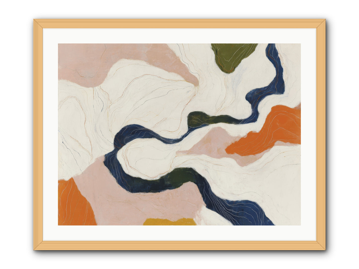 Sablethorn Hollow -- Framed Print - Natural 32x24