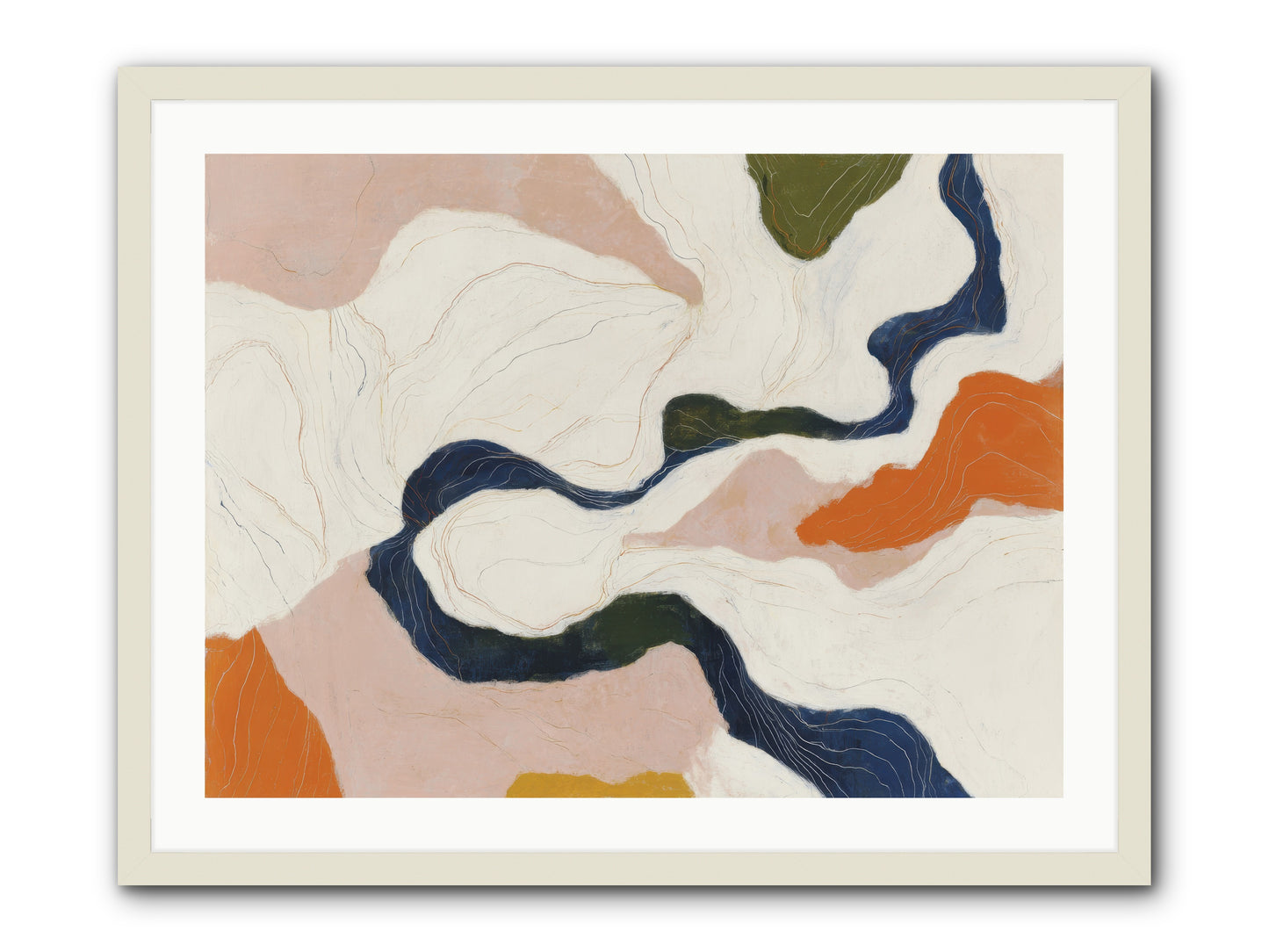 Sablethorn Hollow -- Framed Print - White 32x24