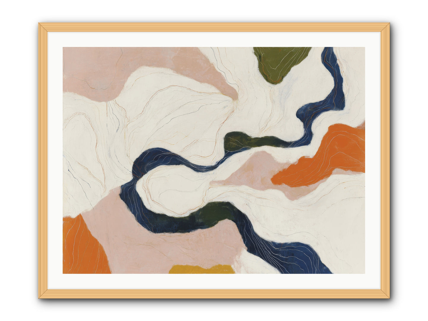 Sablethorn Hollow -- Framed Print - Natural 40x30