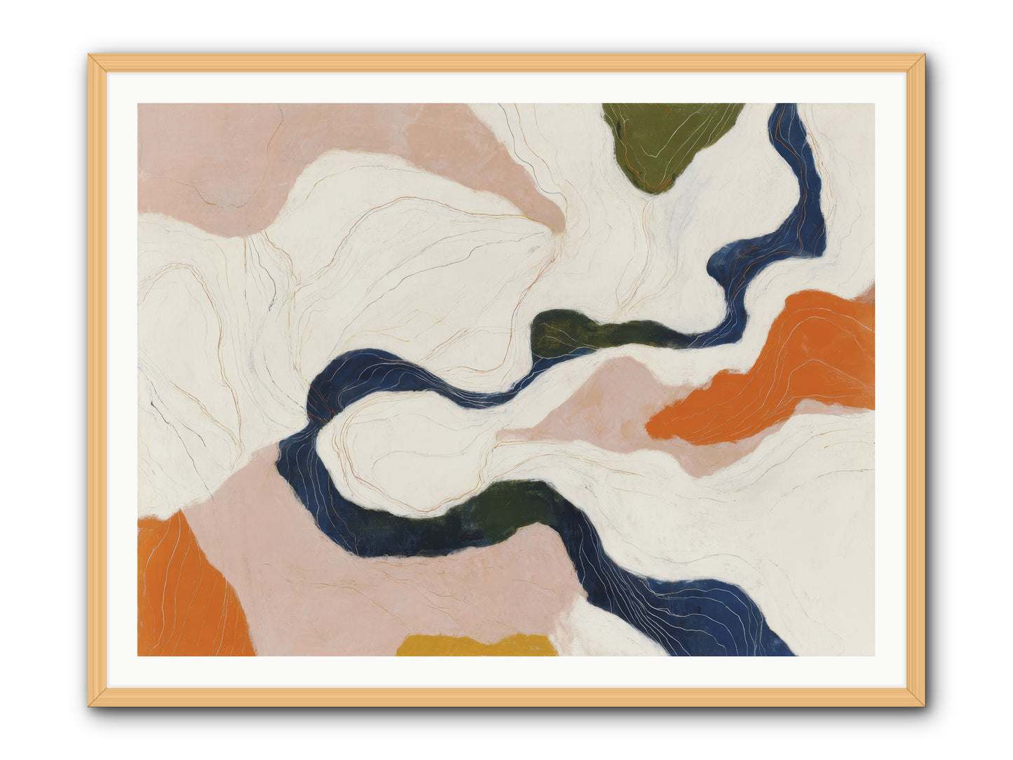 Sablethorn Hollow -- Framed Print - Natural 48x36