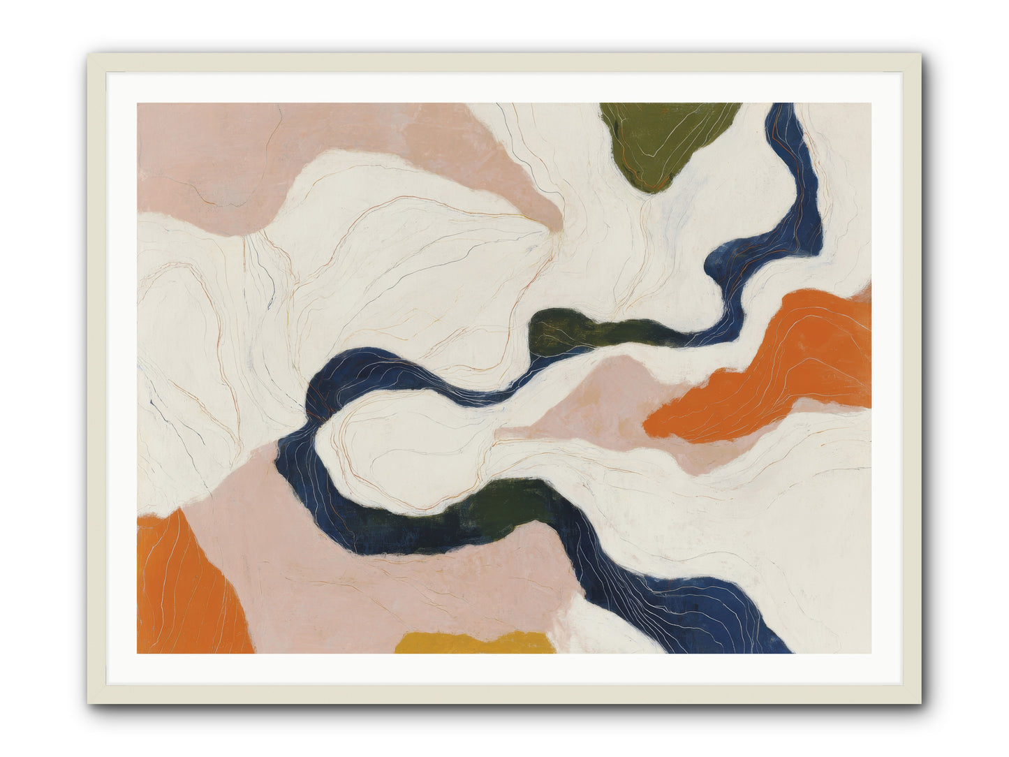 Sablethorn Hollow -- Framed Print - White 48x36