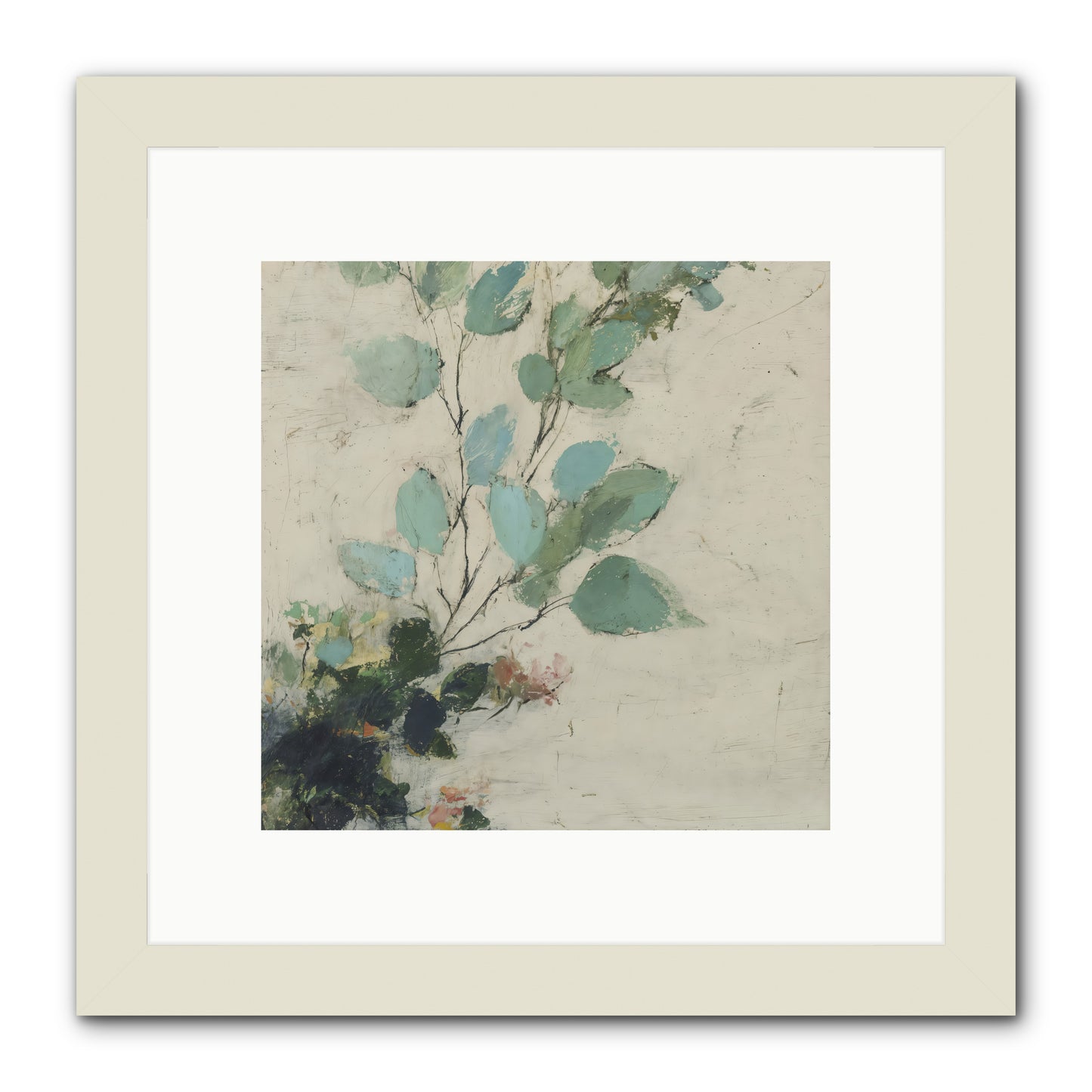 Sacred Beloved -- Framed Print - White 10x10