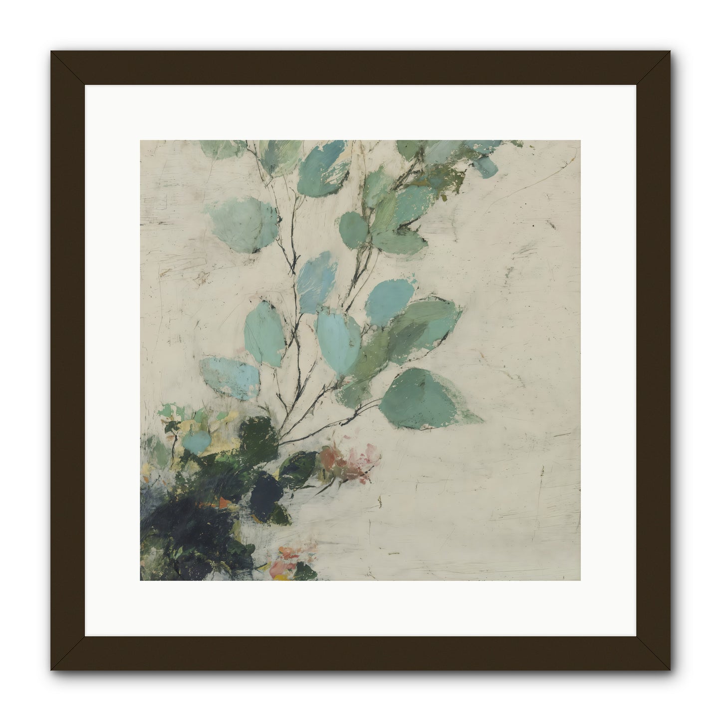 Sacred Beloved -- Framed Print - Black 16x16