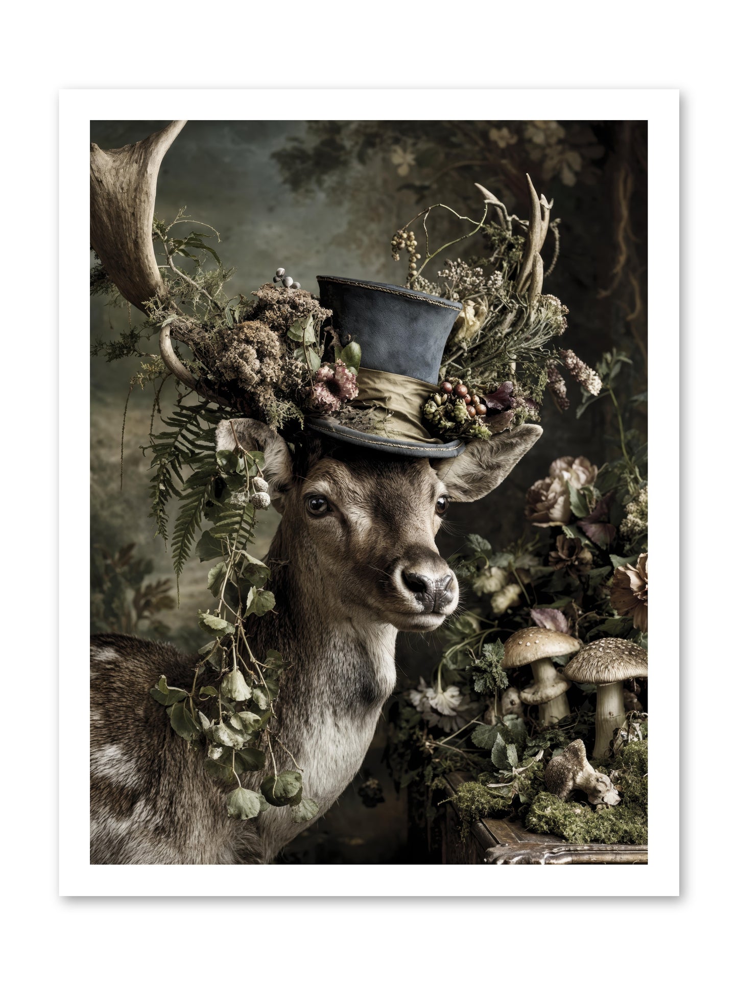 Sacred Grove Keeper -- Paper Print 18x24