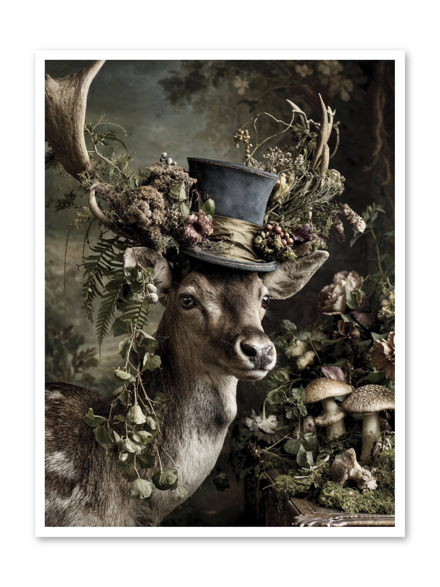 Sacred Grove Keeper -- Loose Canvas Print 36x48