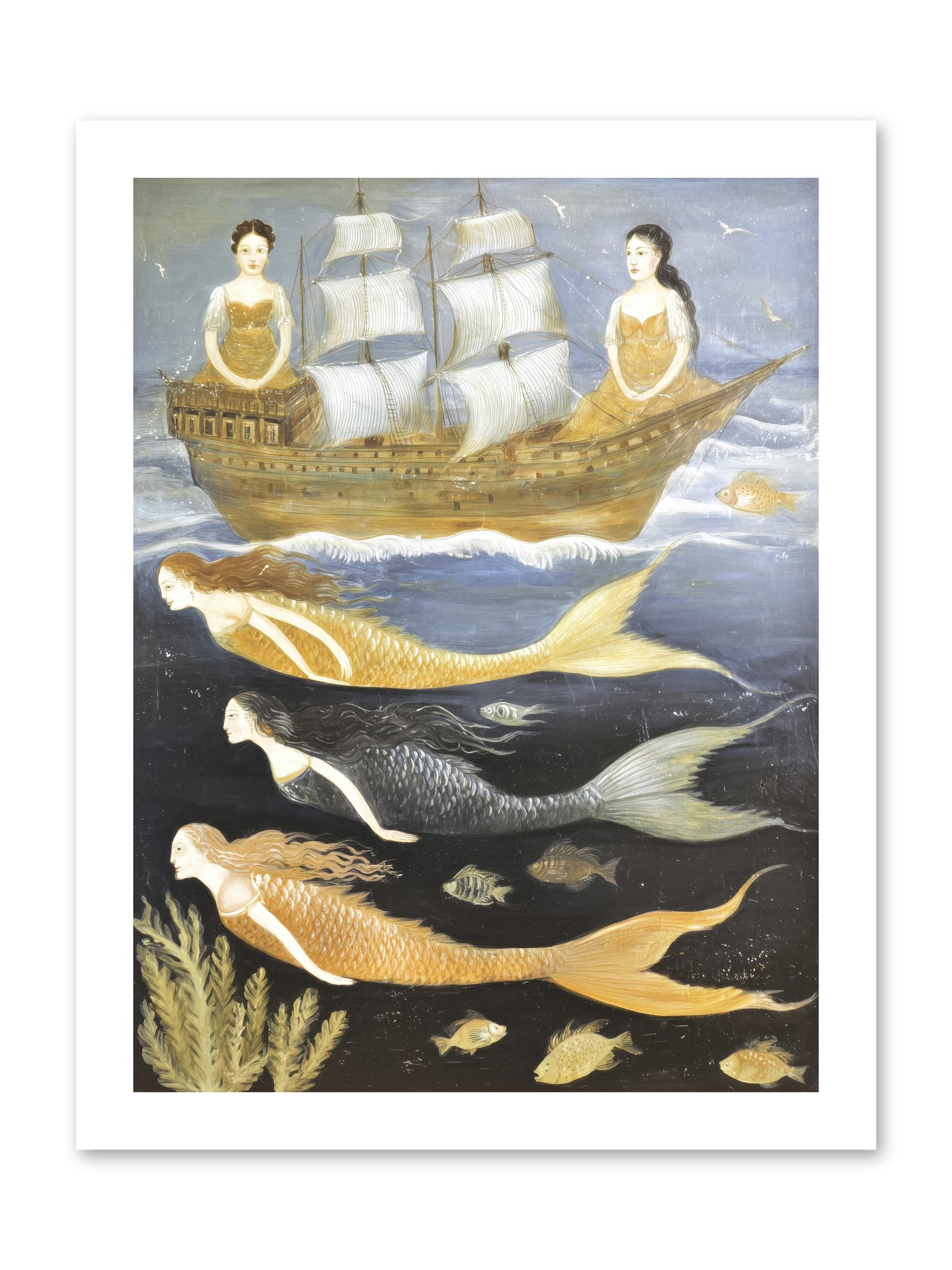 Sacred Sirens -- Paper Print 12x16