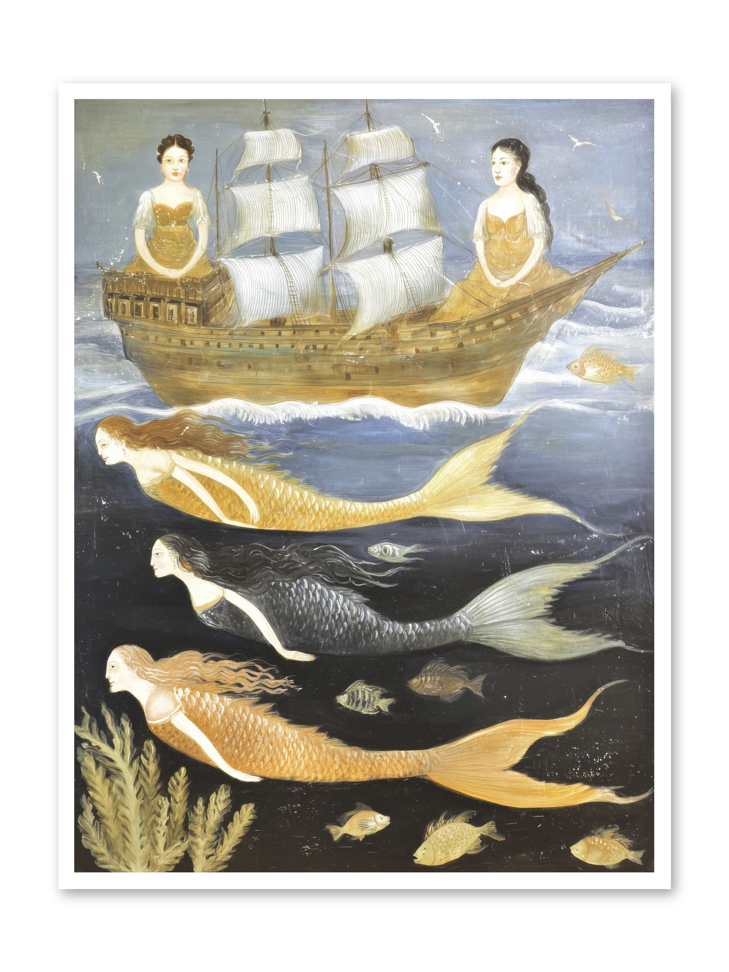Sacred Sirens -- Loose Canvas Print 36x48