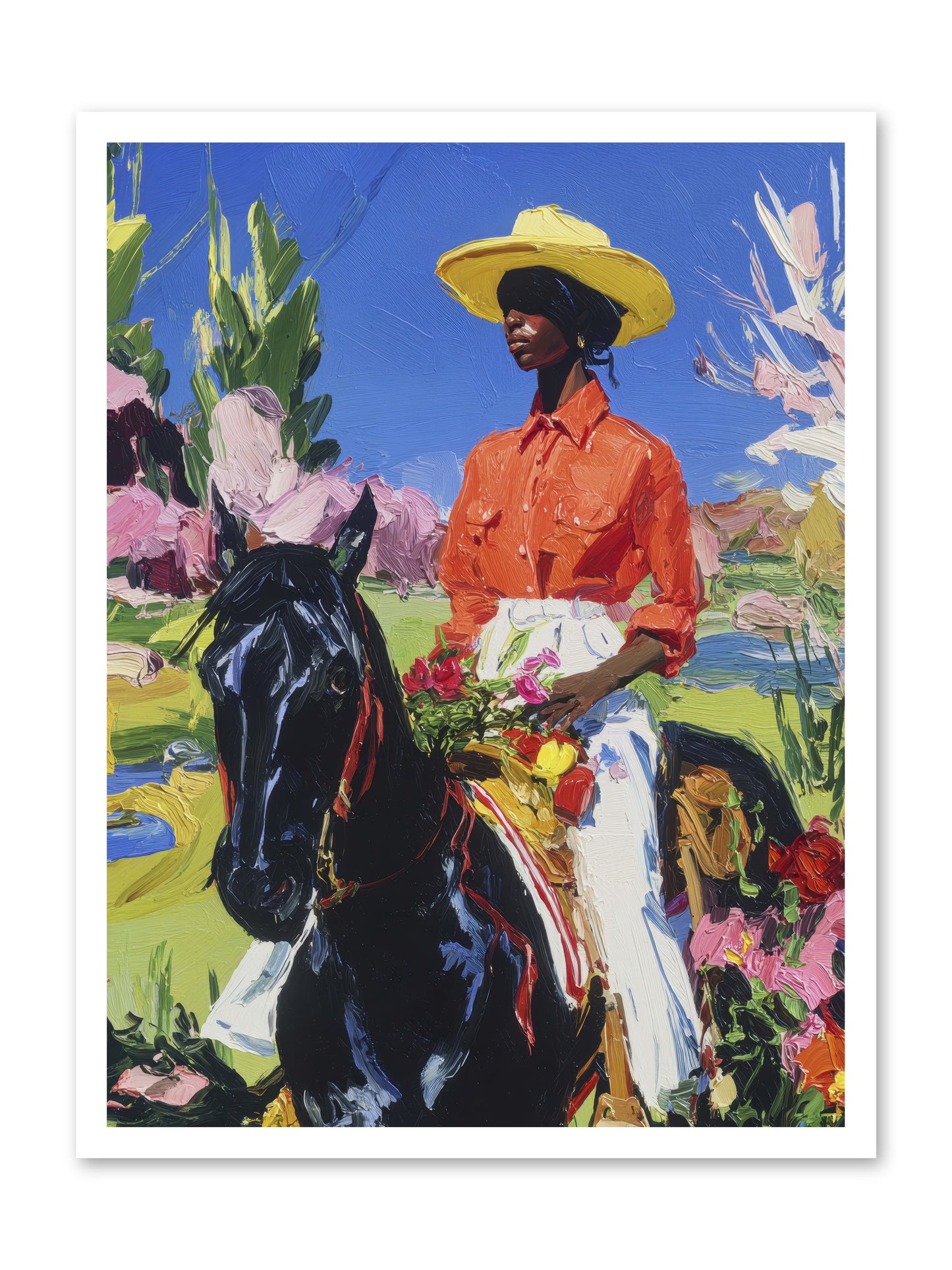 Sacred & Slow Morning -- Loose Canvas Print 24x32