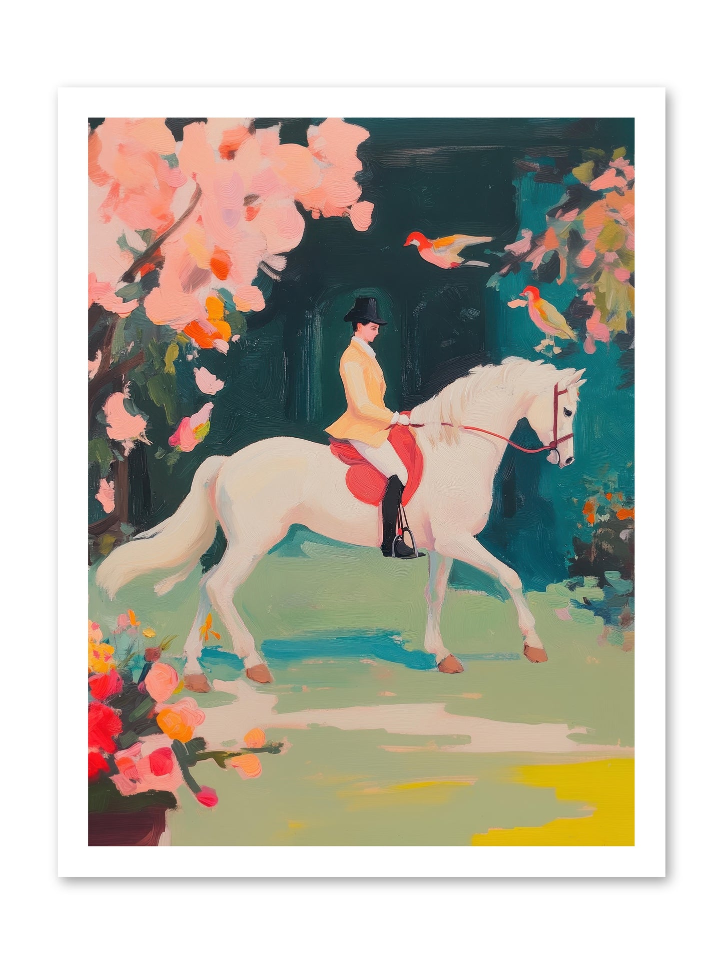 Saddle Savvy -- Paper Print 18x24